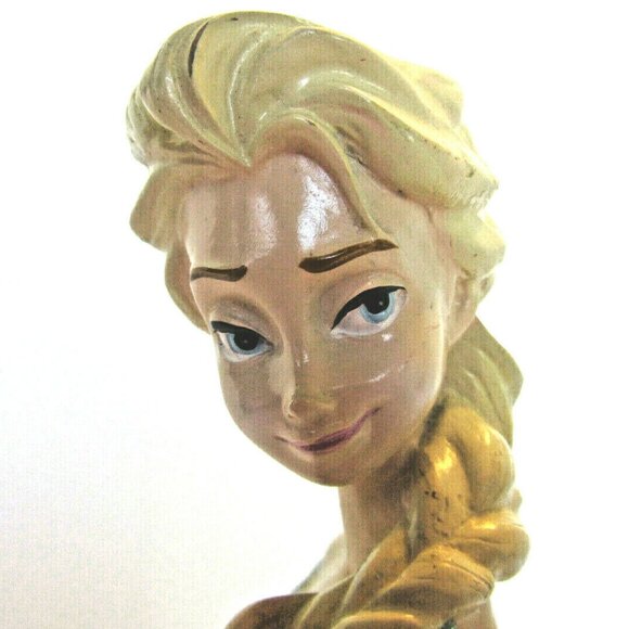 Anna & Elsa Disney Frozen Lot 2 Statues 12" Dolls Figurines British Exclusive - Picture 13 of 16